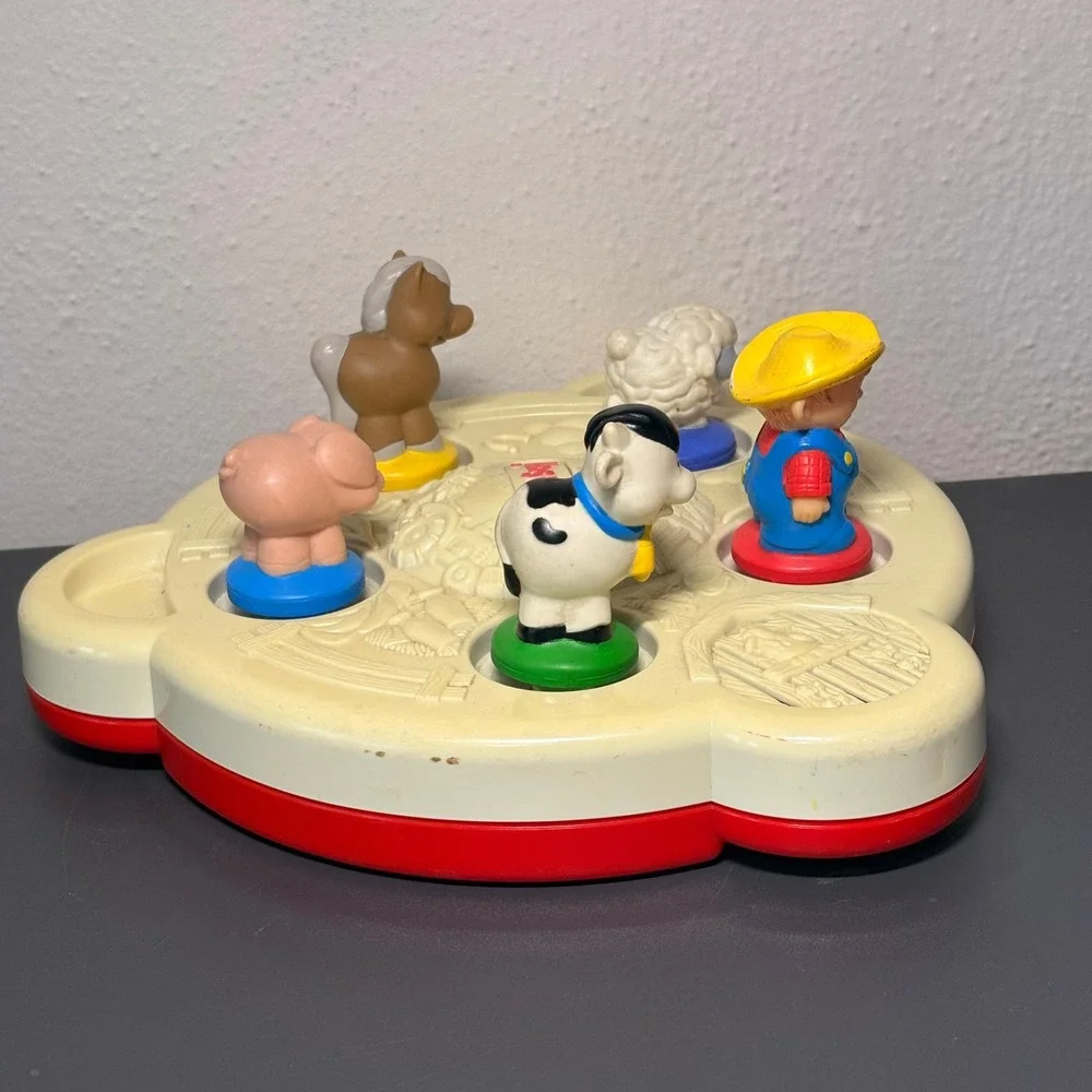 Mattel See 'n Say Farmer Says Toy Kids One Size Multicolor Good Vintage 1998